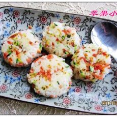 煎米饭饼的做法
