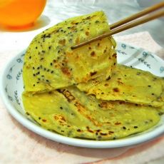 黑芝麻千层饼的做法 黑芝麻千层饼的做法