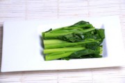 白灼芥蓝的做法