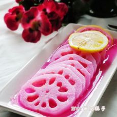 柠檬胭脂藕的做法 柠檬胭脂藕的做法