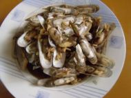 爆炒蛏子的做法