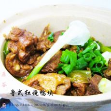 非传统的鲁式官府菜------红烧鸭块的做法