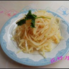 炝土豆丝的做法 炝土豆丝的做法