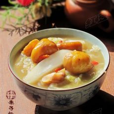 栗子烩白菜-冬季滋补菜的做法 栗子烩白菜-冬季滋补菜的做法