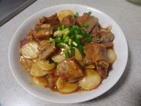 年糕烩排骨的做法