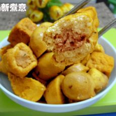 红烧芋头豆腐肉包的做法 红烧芋头豆腐肉包的做法