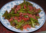 腐乳汁焖豇豆的做法