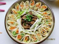 莲花酱肉丝的做法