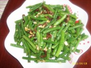 炝豇豆角的做法