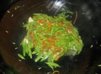 眉豆胡萝卜丝的做法