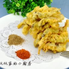 油炸平菇的做法 油炸平菇的做法