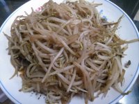 炒豆芽的做法