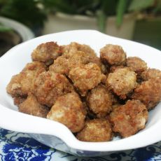 炸丸子的做法