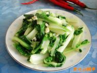孕妈妈的家常饮食--清炒小白菜的做法