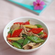 青椒炒肉的做法 青椒炒肉的做法