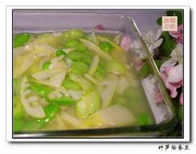 春笋烩春豆的做法