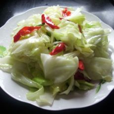 清炒卷心菜的做法