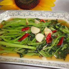 炝炒菜苔的做法