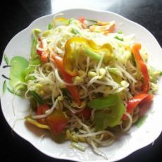 清炒黄豆芽的做法