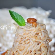 辣味金针菇的做法