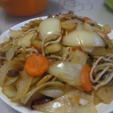 炒烩肉的做法 炒烩肉的做法