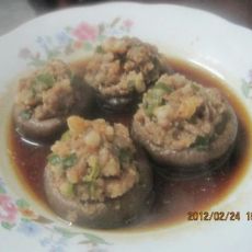 香菇酿肉的做法