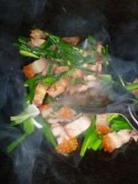 爆炒烧肉的做法