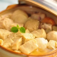 冻豆腐丸子沙锅的做法