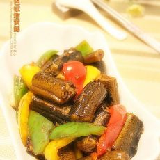 三色椒烩黄鳝的做法 三色椒烩黄鳝的做法