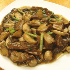 口蘑烩素肉的做法 口蘑烩素肉的做法