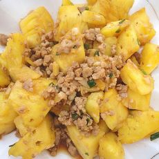 肉末菠萝的做法