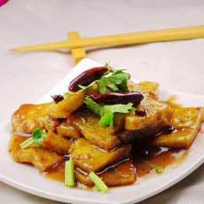 麻辣浇汁豆腐的做法