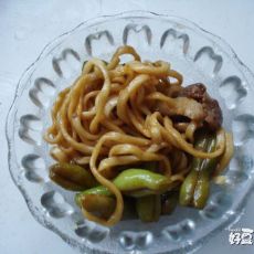 扁豆焖面—饭菜一锅焖的做法 扁豆焖面—饭菜一锅焖的做法