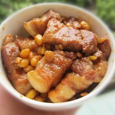豆瓣酱焖黄豆五花肉的做法 豆瓣酱焖黄豆五花肉的做法