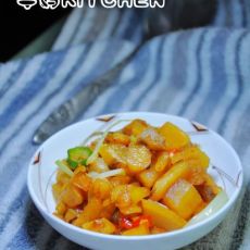 脆香萝卜丁的做法