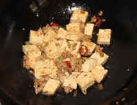 家常肉末豆腐的做法