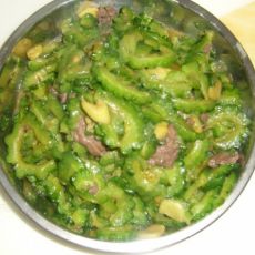 牛肉炒苦瓜的做法