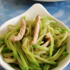 萝卜丝炒肉丝的做法 萝卜丝炒肉丝的做法