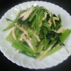 茶干炒芹菜的做法