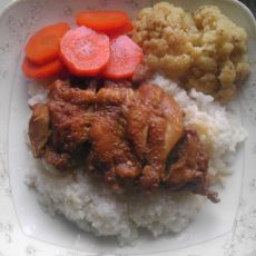鲜香鸡腿饭的做法 鲜香鸡腿饭的做法