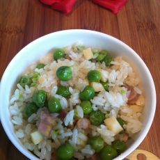 豌豆咸肉米饭的做法 豌豆咸肉米饭的做法