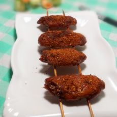 孜然辣烤鸡翅串的做法 孜然辣烤鸡翅串的做法