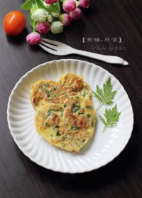 鱼肠煎蛋的做法