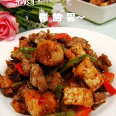 馕丁炒羊肉的做法 馕丁炒羊肉的做法