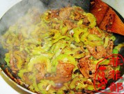 豆豉苦瓜牛肉的做法