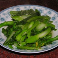蒜蓉油菜的做法