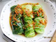 白菜豆腐卷的做法