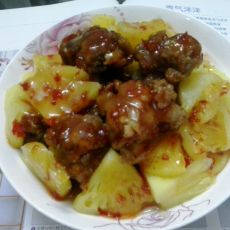 古老肉炒菠萝的做法 古老肉炒菠萝的做法