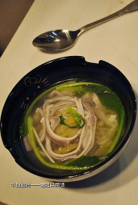 猪肚咸菜汤的做法