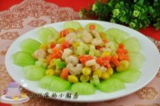 翡翠黄金吉祥如意炒的做法